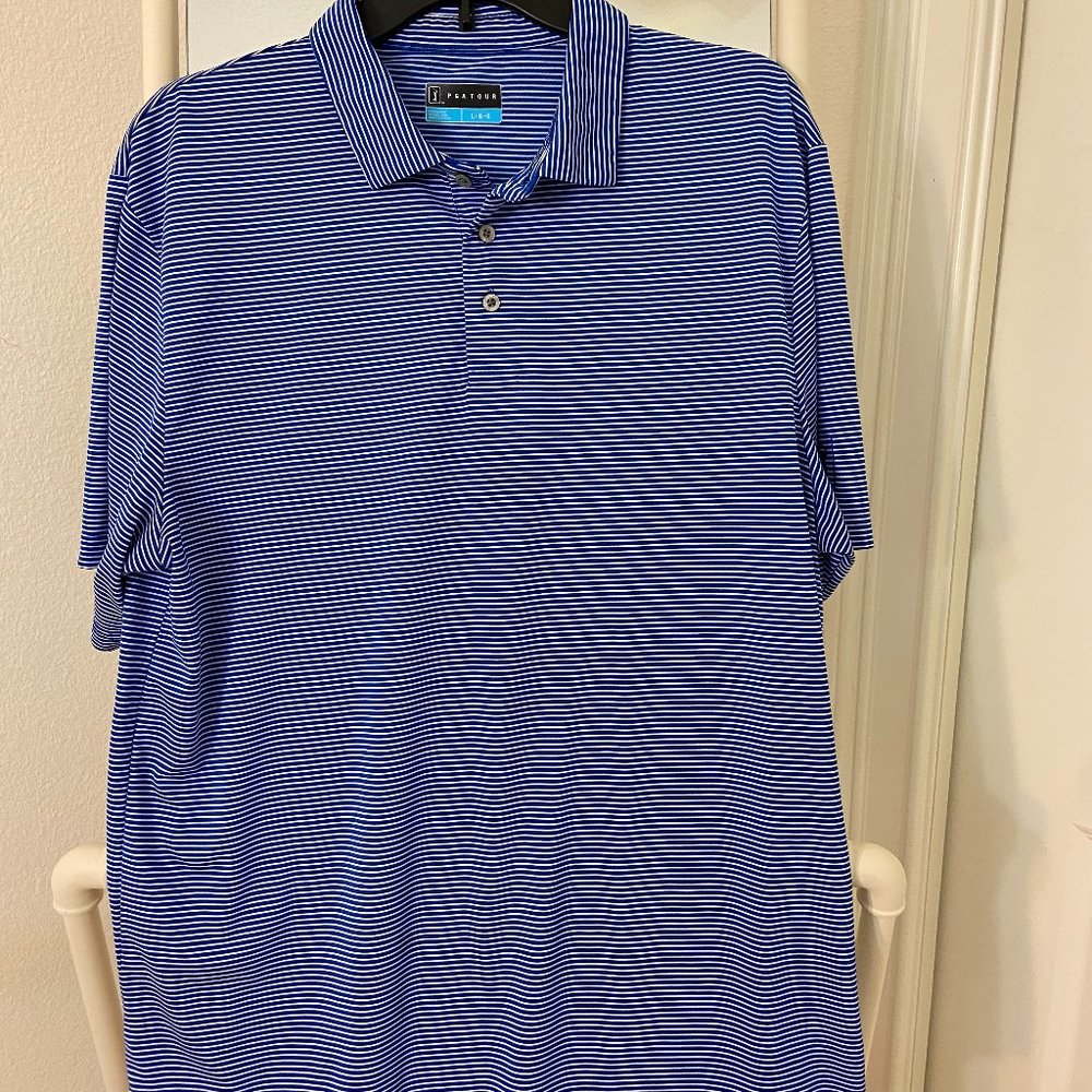 PGA Mens Collared Golf Shirt Size Large